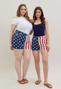 Judy Blue - American Flag Shorts