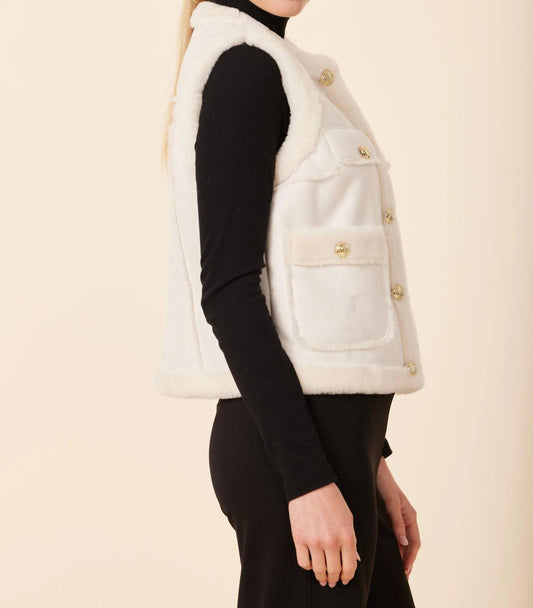 Dolce Cabo - Coco Faux Shearling Vest