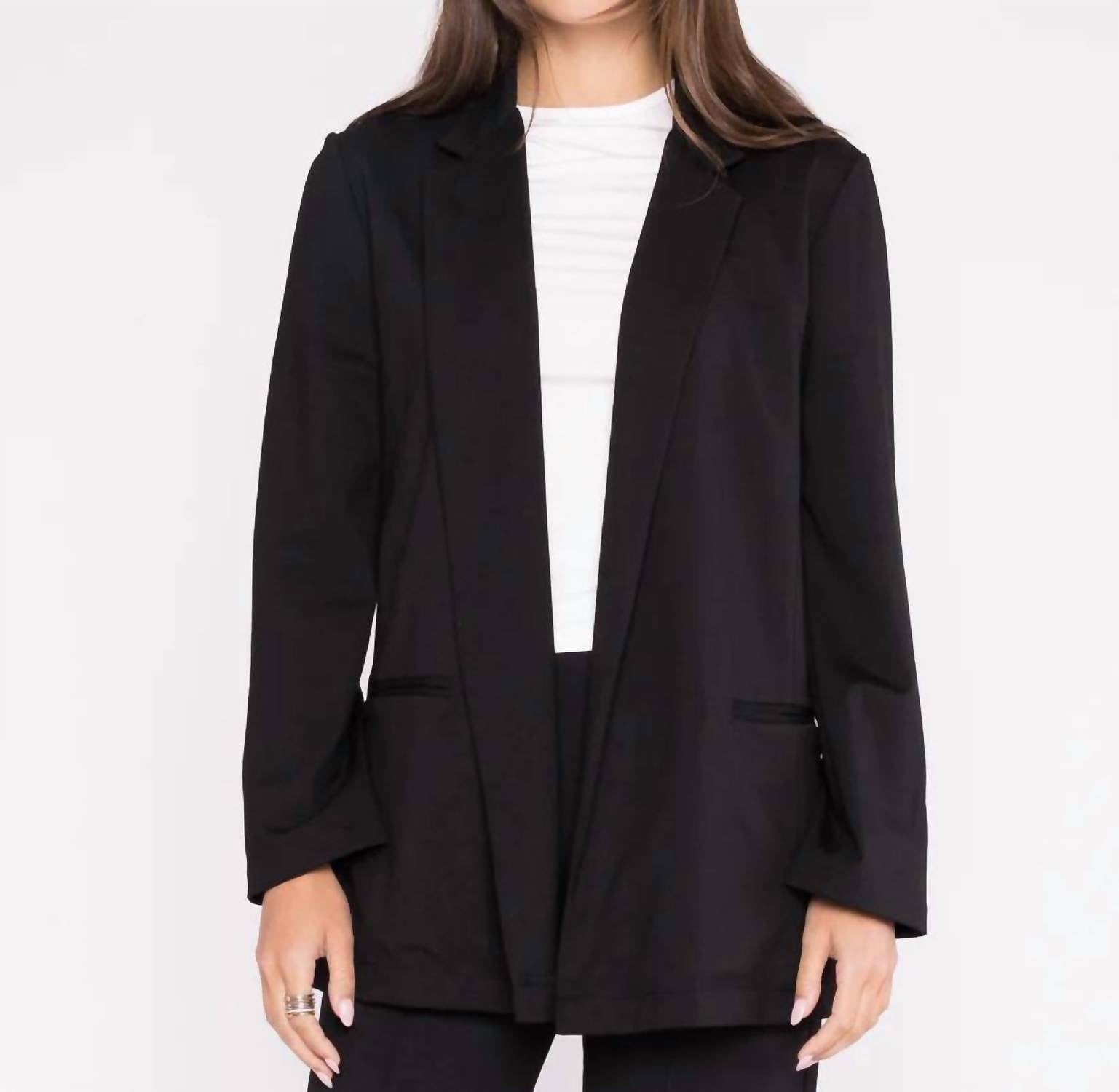 Ripley Rader - Ponte Knit Oversized Blazer