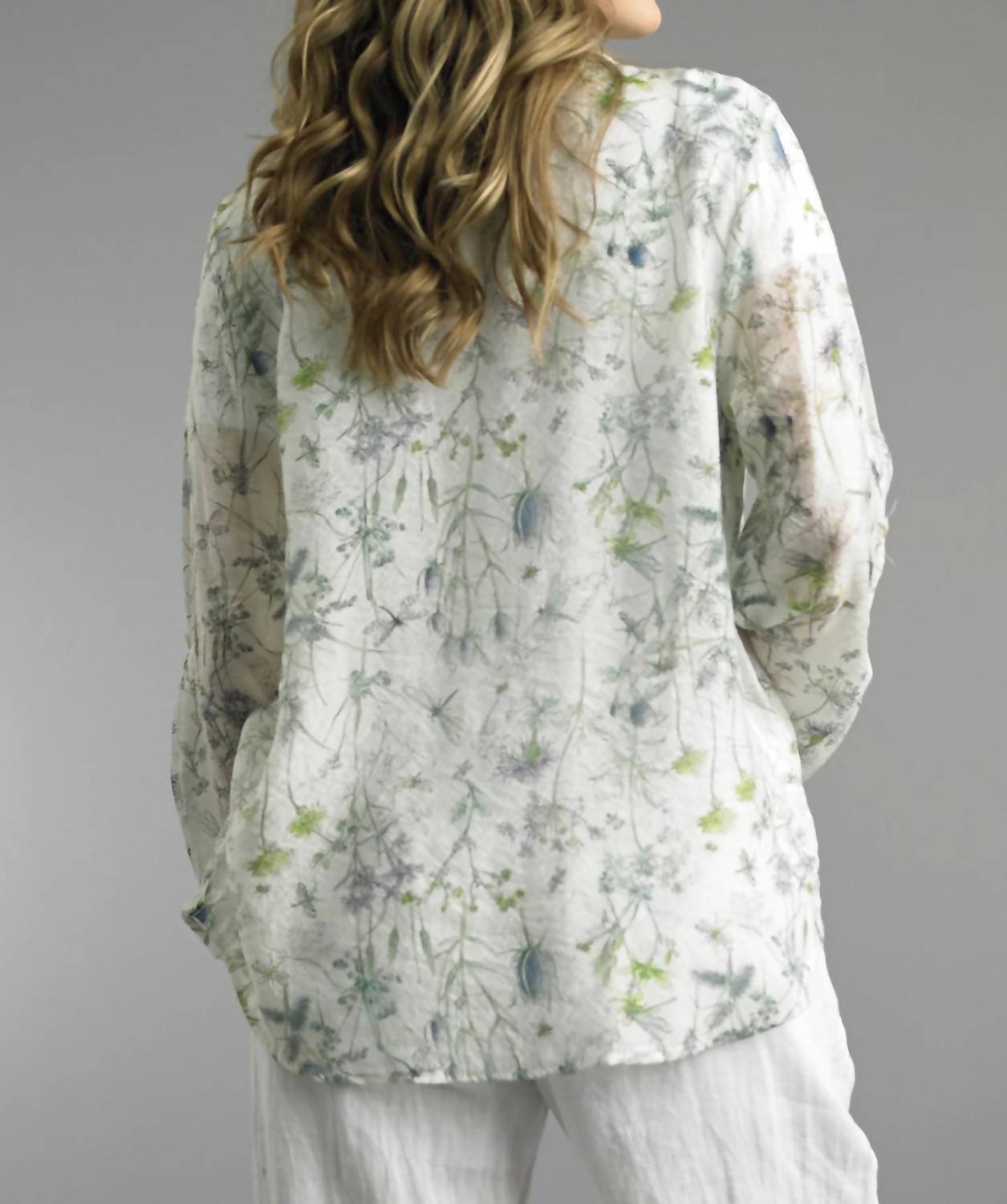 Tempo Paris - Thistles And Dragonflies Blouse