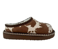 Very G - Women's Georgina Cow Print Slippers