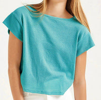 Good Girl - Cap Sleeve Cropped Top