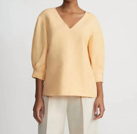 Lafayette 148 - Puff-Sleeve Blouse Top