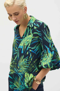 Joseph Ribkoff - Tropical Print Straight Tunic