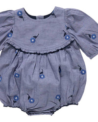 Pink Chicken - Baby Girls Rowan Bubble Romper