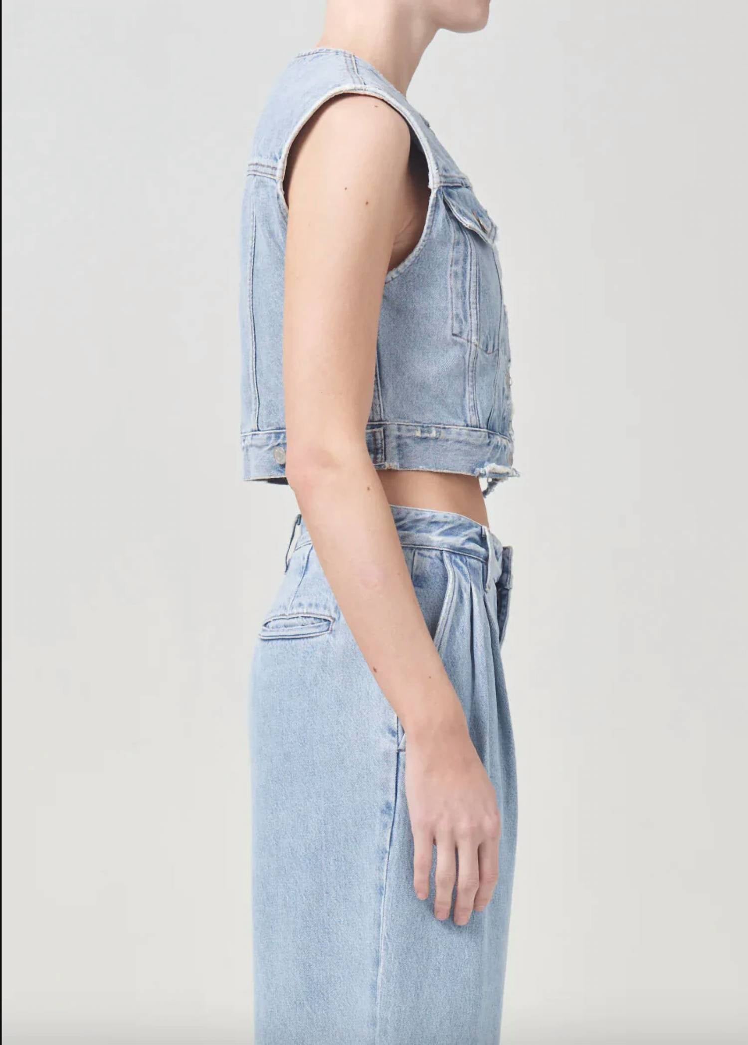 Agolde - Leo Collarless Vest