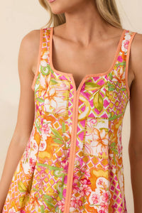 Entro - Izzy Bloom Vacation Midi Dress