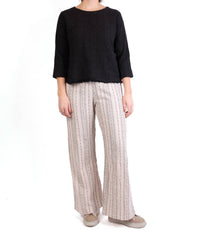 Cut Loose - Pocket Three Quarter Sleeve Shell Top
