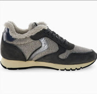 Voile Blanche Women's Julia Pump Shearling Trainers Shoes in gray - women's sneaker