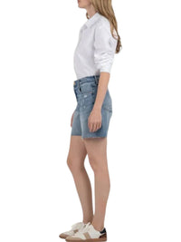 Kut From The Kloth - Hailey High Rise Short With Raw Hem