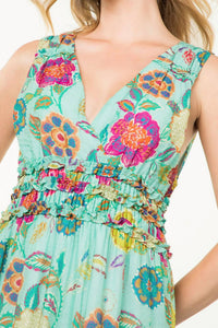 Thml - Floral Print Long Dress