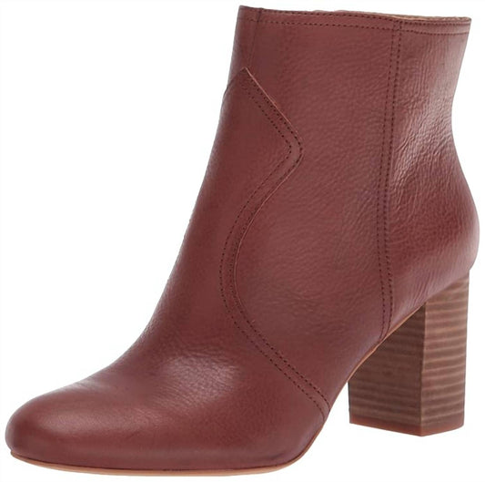 Lucky Brand - Women's Sheirin Ark Leather Ankle Boots