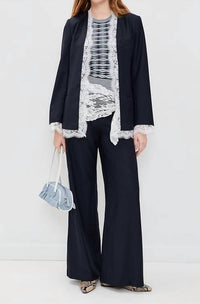 Sea - Fiora Tropical Wool Trousers