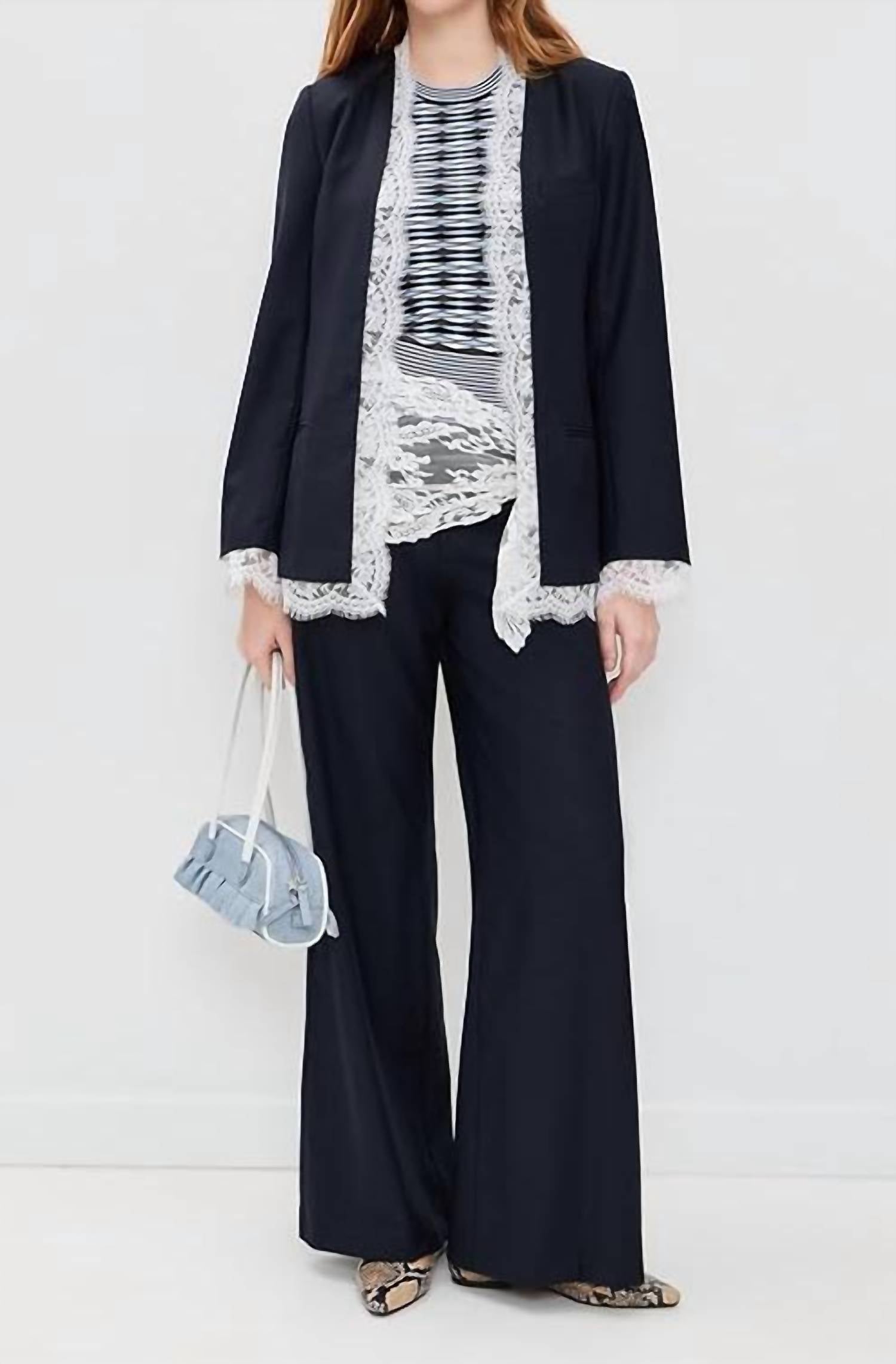 Sea - Fiora Tropical Wool Trousers