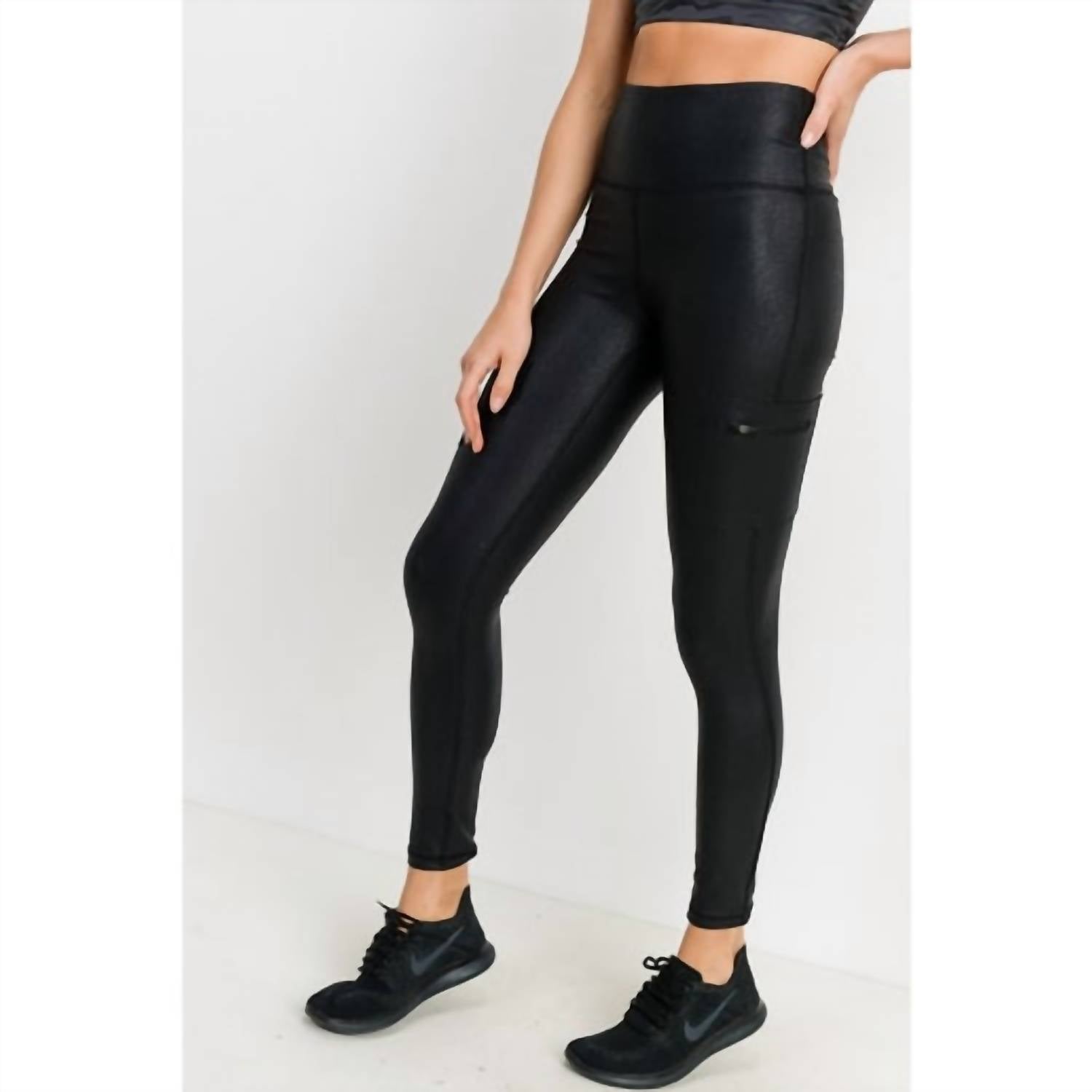 Mono B - Highwaist Foil Leggings