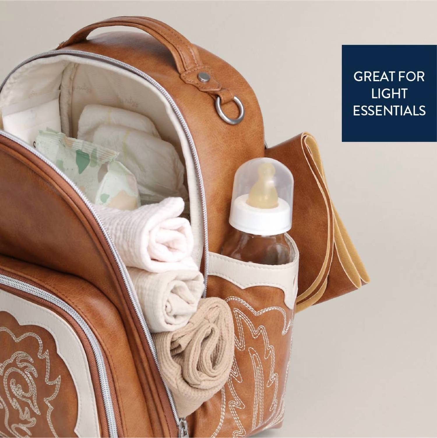 Itzy Ritzy - Nash Saddle Mini Plus Western Backpack Diaper Bag