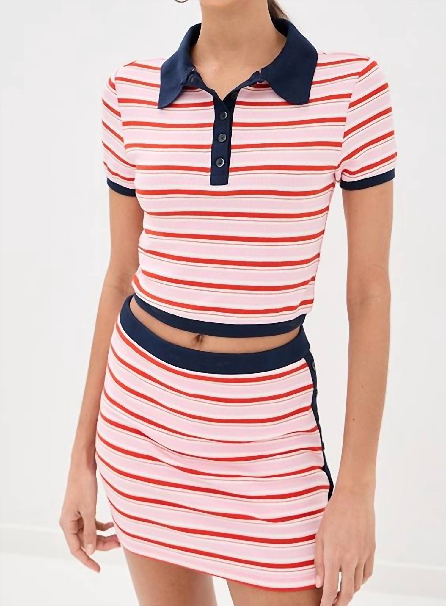 Simkhai - Marine Knit Polo