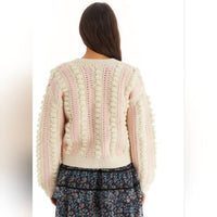 Allison New York - Crochet Bomber Jacket