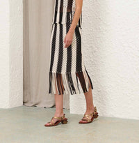 Zimmermann - Wanderlust Macrame Maxi Skirt