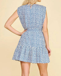 Pinch - Polka Dot Tiered Mini Dress