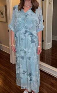 Look Mode Usa - Tie Dye Silk Dress