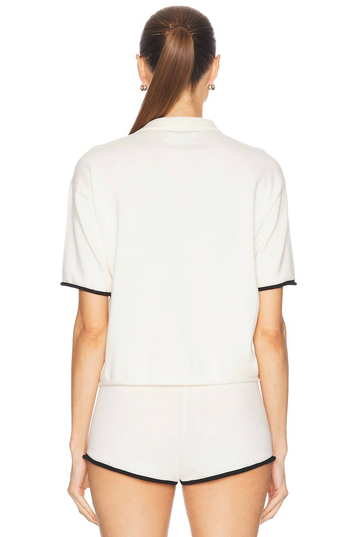 La Porte - Josie Boxy Knit Shirt