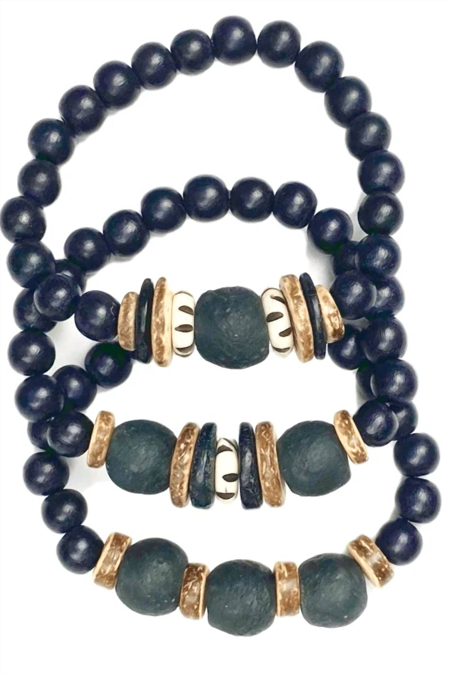 Twine & Twig - Women's Trio Stack Bracelet Set