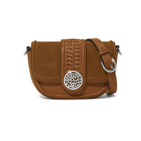 Brighton Women's Emmie Flap Bag in luggage 1 - women's bag