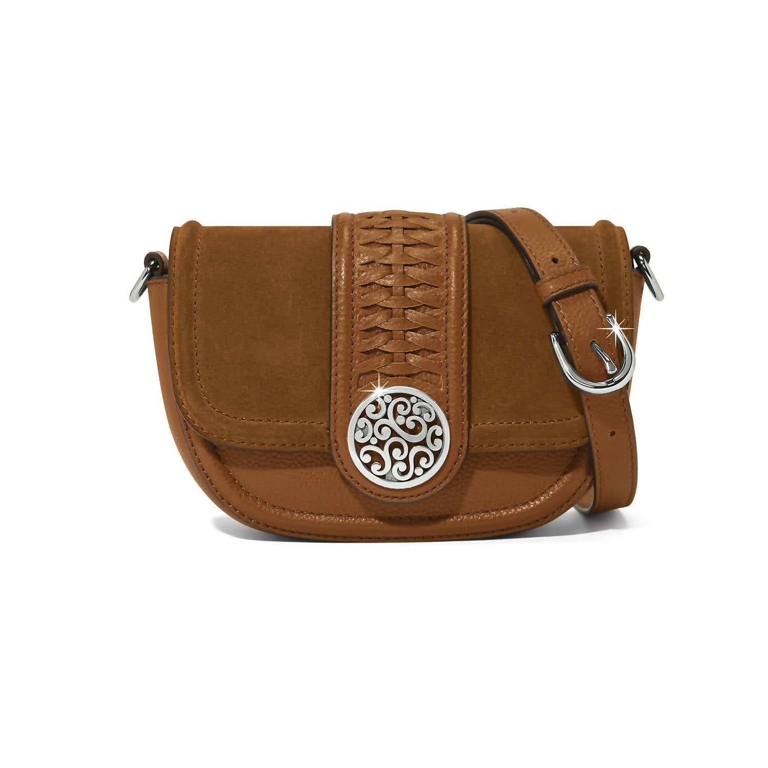 Brighton Women's Emmie Flap Bag in luggage 1 - women's bag