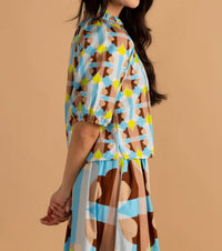 Double A - Trish Puff Sleeve Top