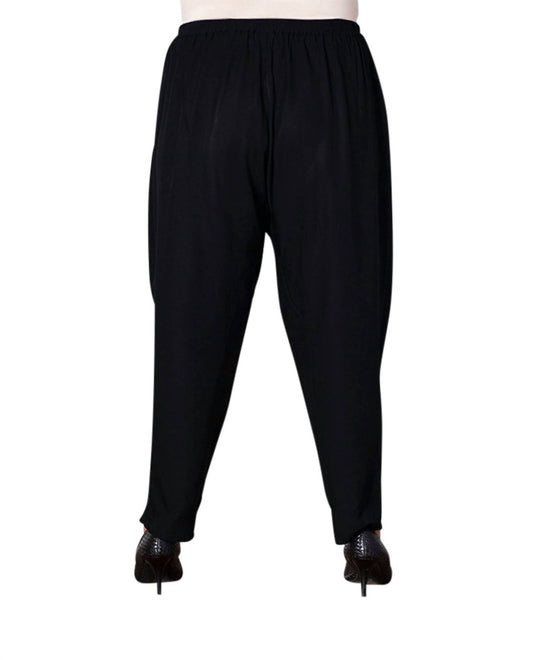 On The Plus Side - Tailored Leg Rayon Pants - Plus