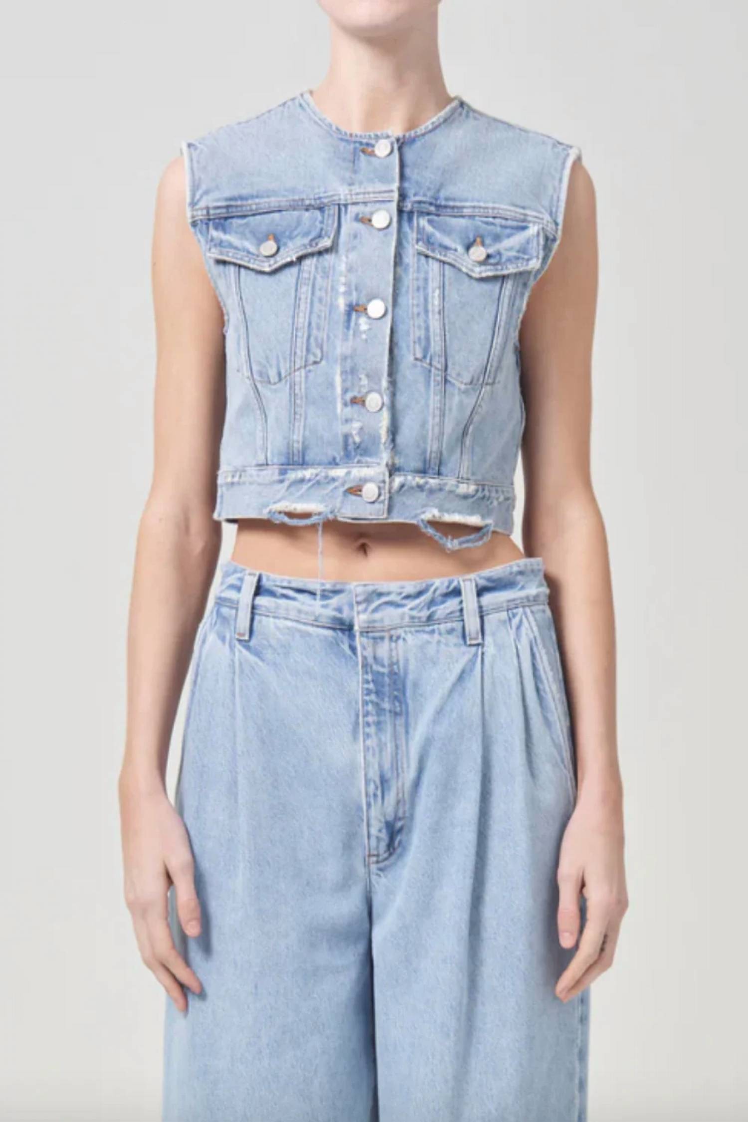 Agolde - Leo Collarless Vest