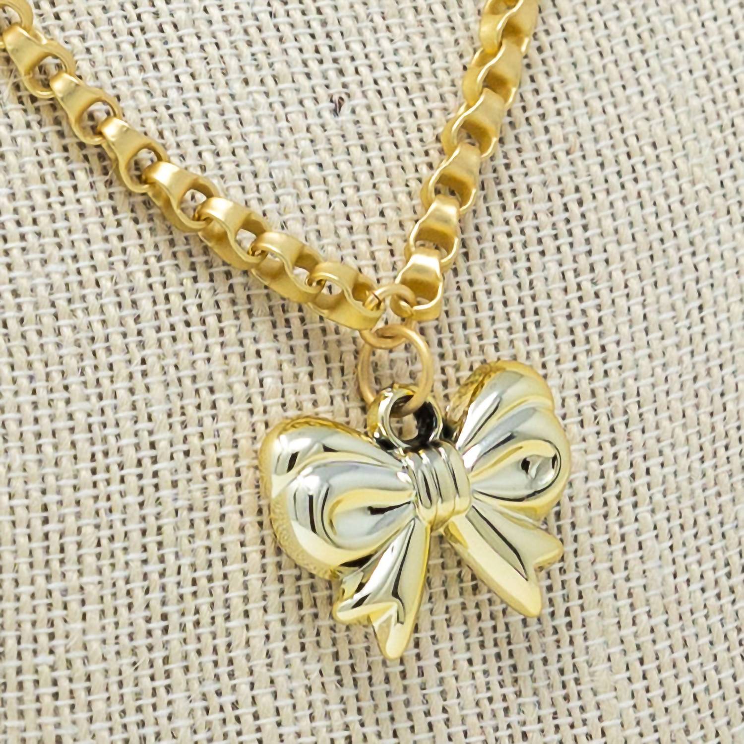 Mary Kathryn Designs - Women Fancy Girl Ribbon Necklace