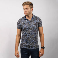 Eight X - Design Print Polo Shirt
