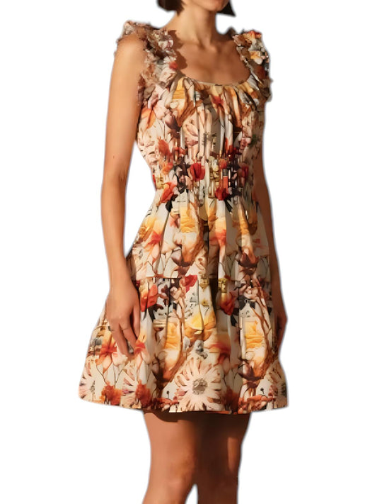 Ranna Gill - Celine Ruffle Mini Dress