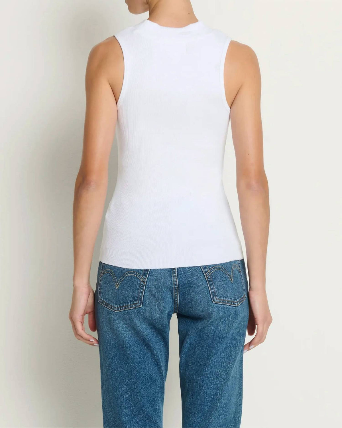 Nation Ltd - Joan Sleeveless Mock Neck Tank Top