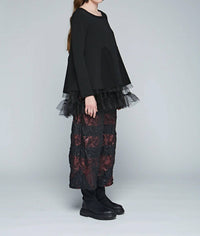Luukaa - Stripe Wrinkled Pants