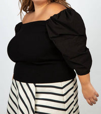 Tanya Taylor - Leila Puff Sleeve Top - Plus