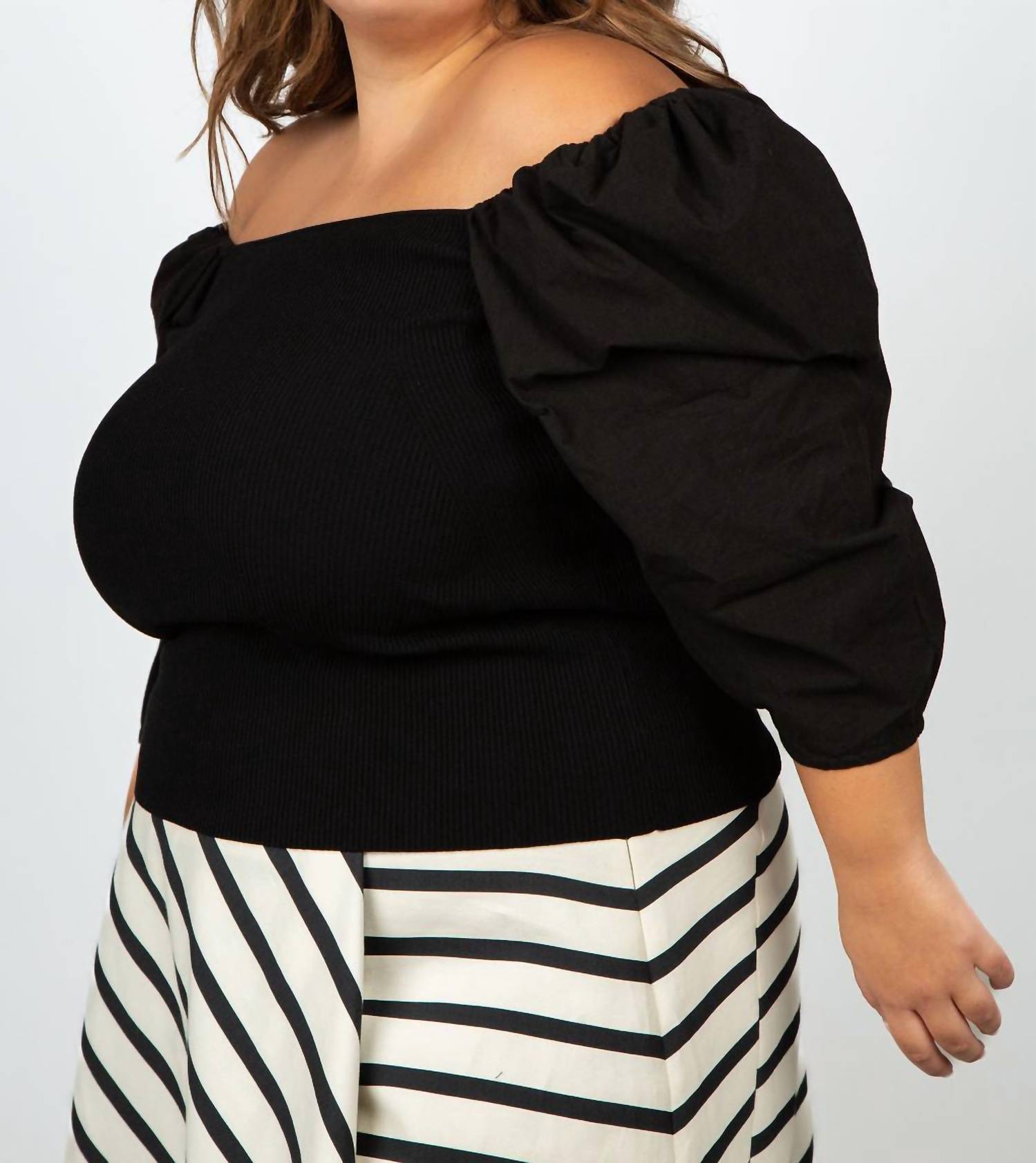 Tanya Taylor - Leila Puff Sleeve Top - Plus