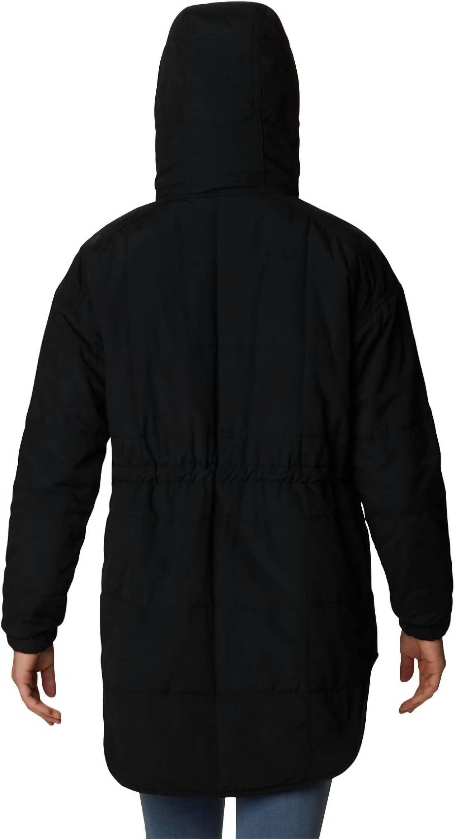 Columbia Chatfield Hill Novelty Jacket in black - women's jacket - detail view