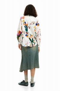 Desigual - Floral Collage Shirt