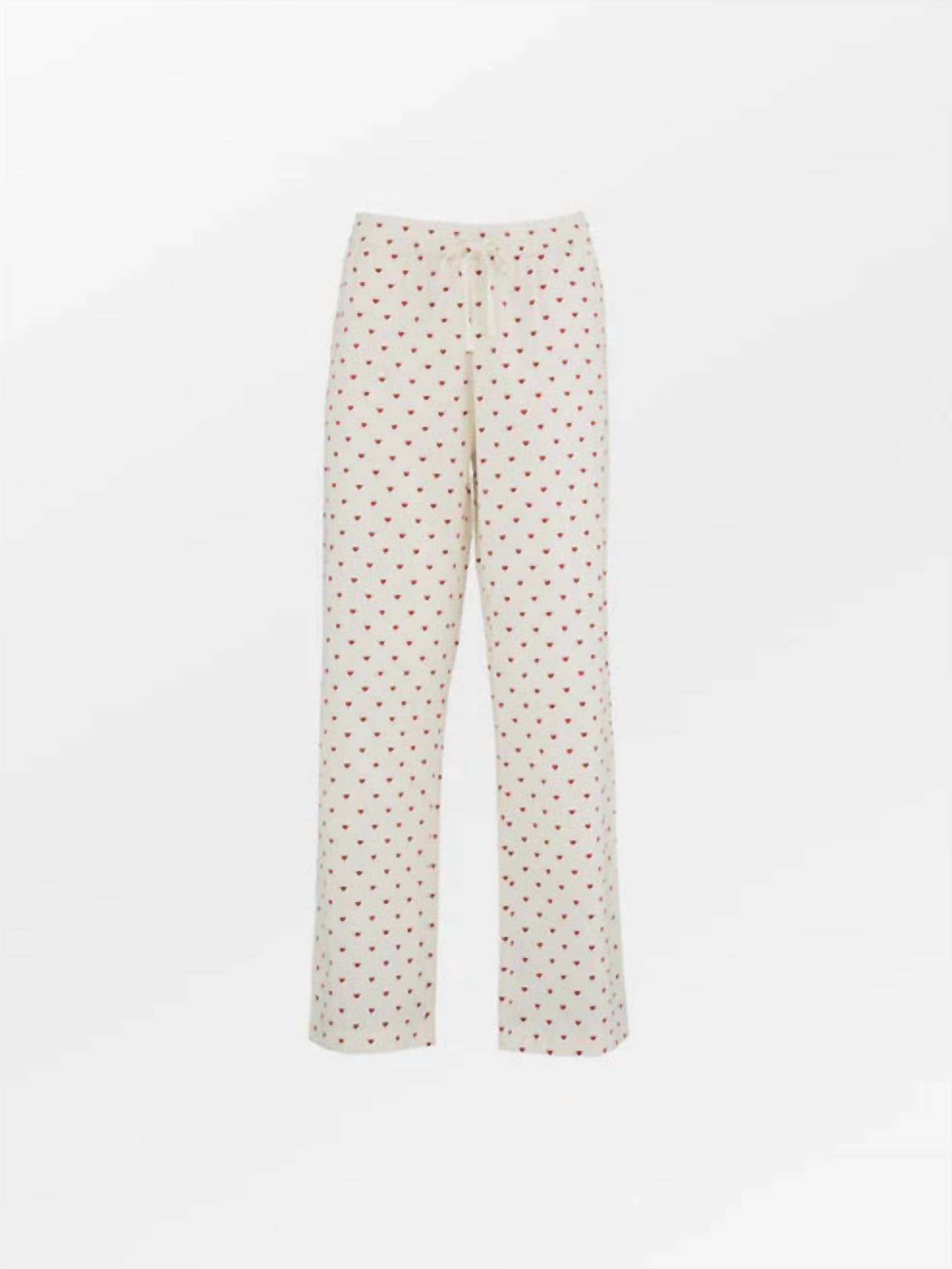 Beck Sondergaard Women's Amor Pyjamas Set in white - women's sleepwear - alternate view