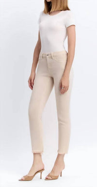 Vervet By Flying Monkey - Melissa Mid Rise Straight Jean