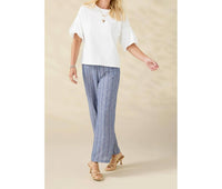 Coco + Carmen - Camille Top With Pearl Puff Sleeve