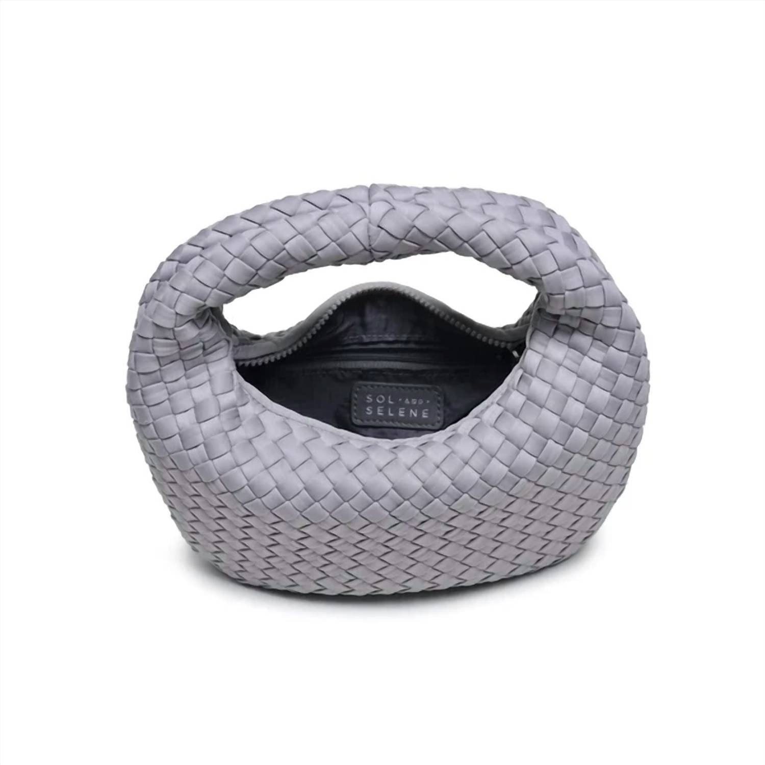 Sol And Selene - Women's Dream Small Woven Neoprene Hobo Bag