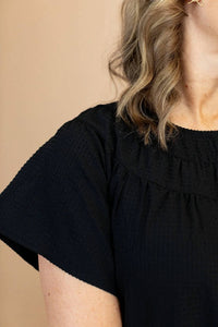 Calista - Anya Textured Tiered Midi Dress