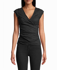 Nicole Miller - Cotton Metal Logan Top