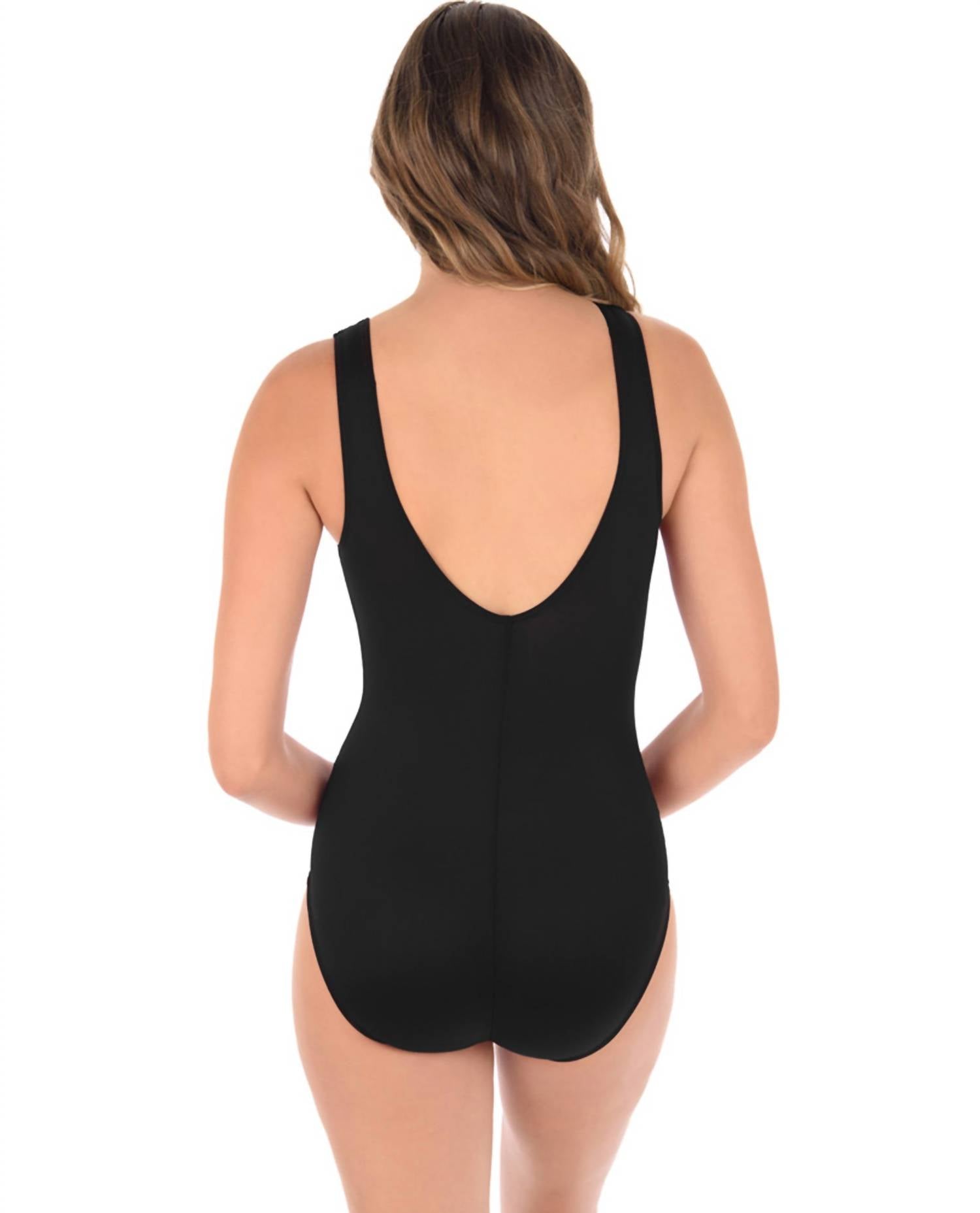 Miraclesuit - Palma Mesh High Neck One Piece Swimsuit