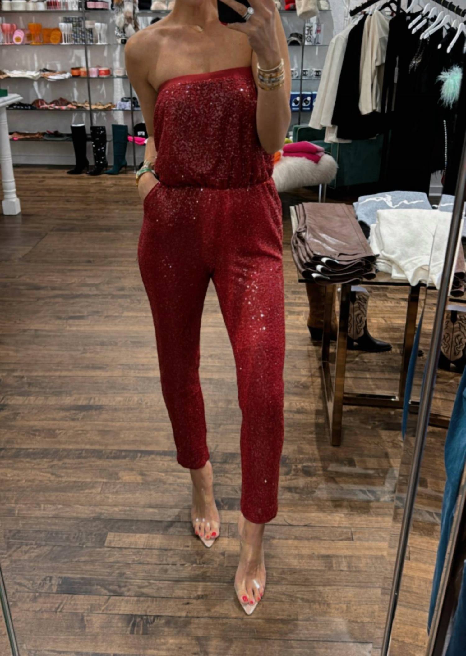 Sequin Jumpsuit