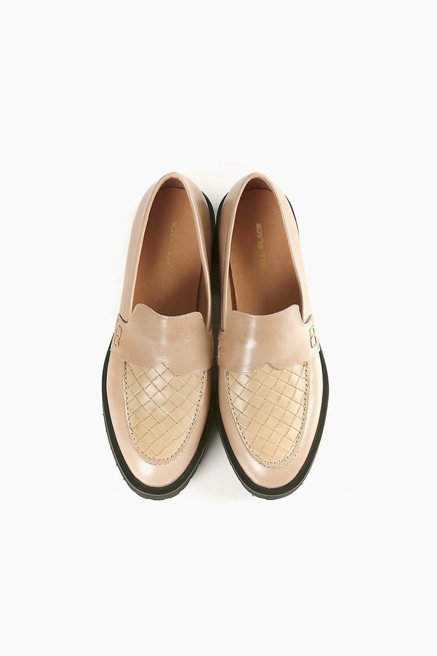 All Black - Women's Woven Loafer